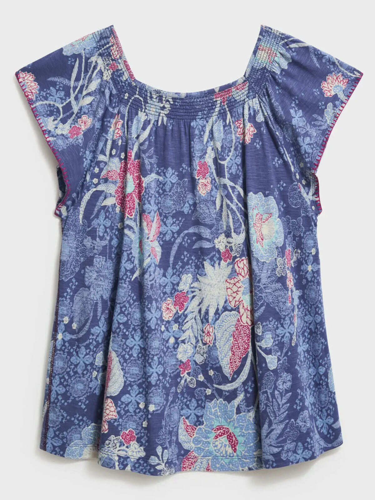 EX White Stuff Blue Lolita Jersey Top in Sizes 10, 12, 14, 16, 18, 20 RRP £39