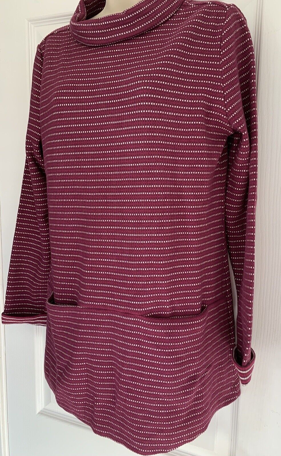 EX Seasalt Burgundy Mawgan Porth Tunic 8 10 12 14 18 20 24 26/28 RRP £65.95
