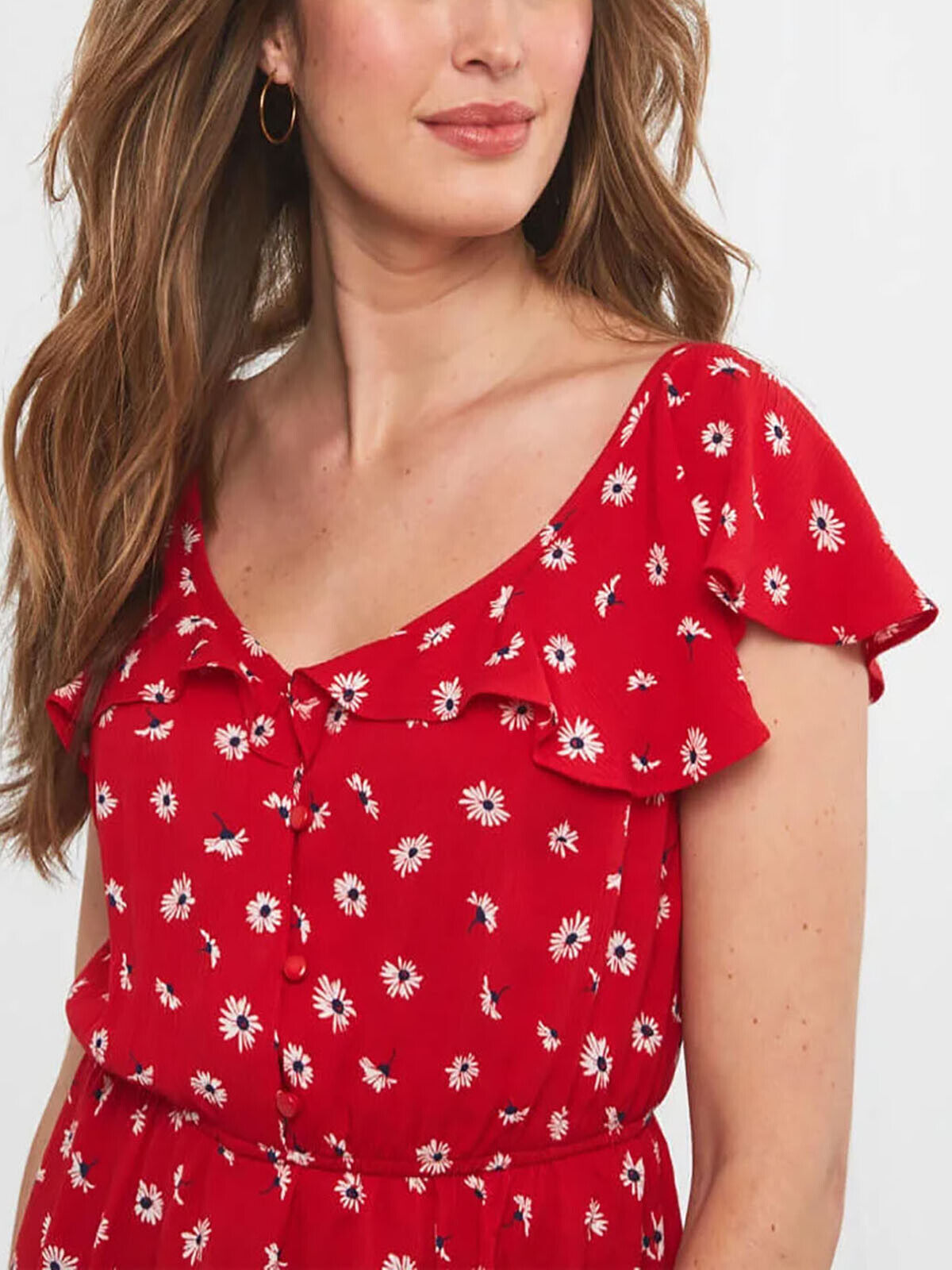 Joe Browns Red Fun And Flirty Top in Sizes 12, 14, 16, 18 RRP £35