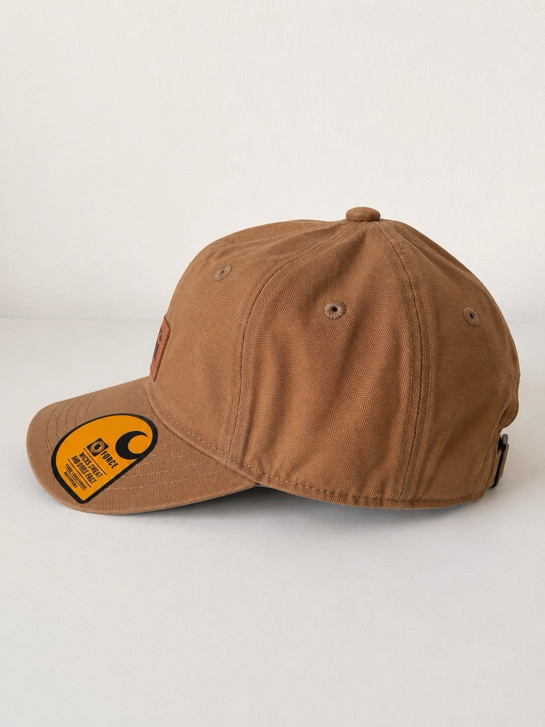 Carhartt Brown Cotton Cap Odessa Canvas SECONDS1
