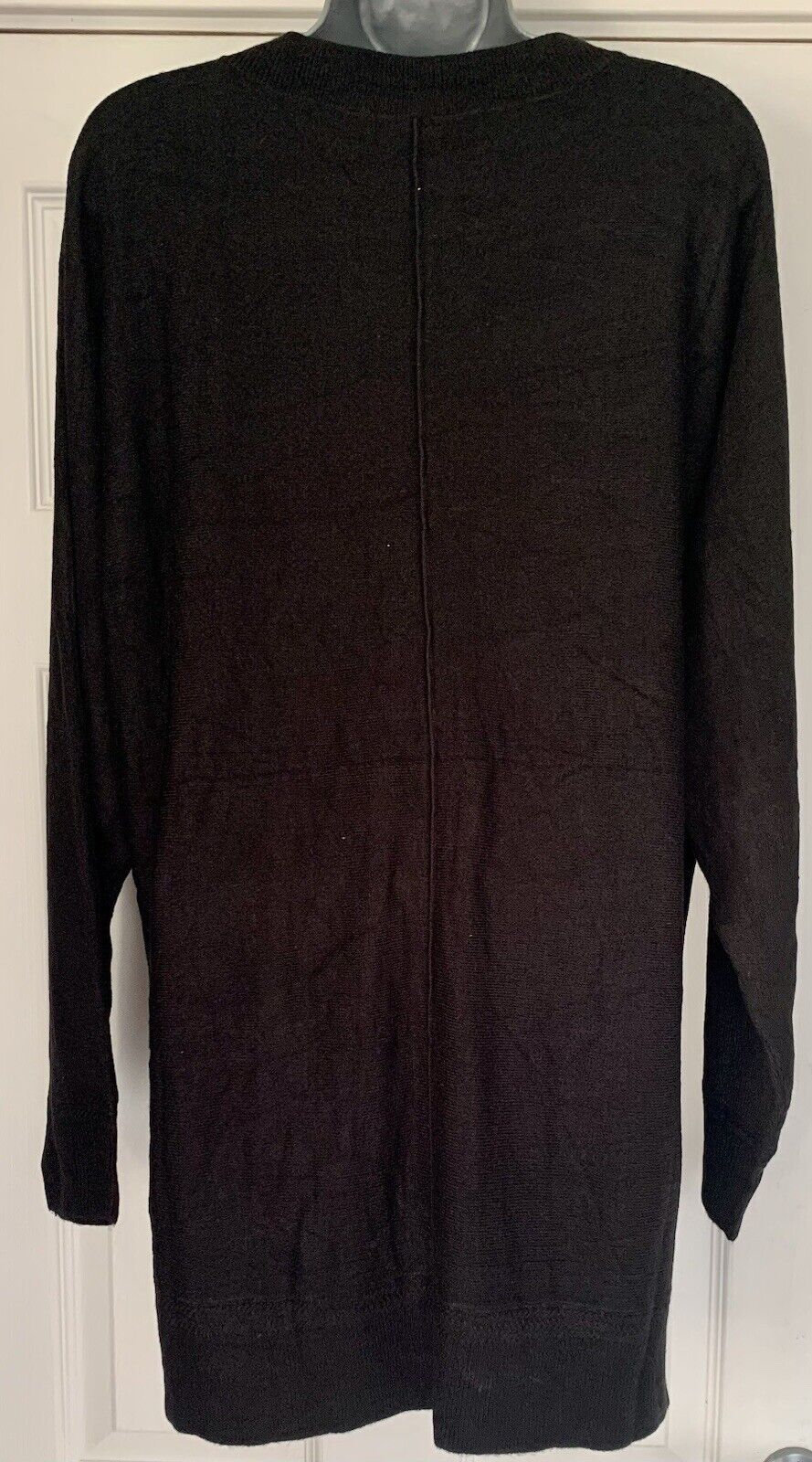 Curve Black Front Seam Detail Knitted Jumper Sizes 14/16 18/20 22/24 26/28 30/32