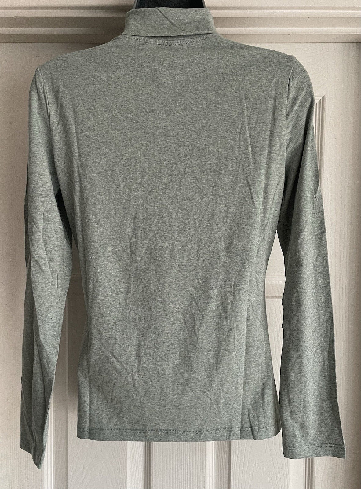 EX Seasalt Pale Green Landing Top Roll Neck Long Sleeve Size 123