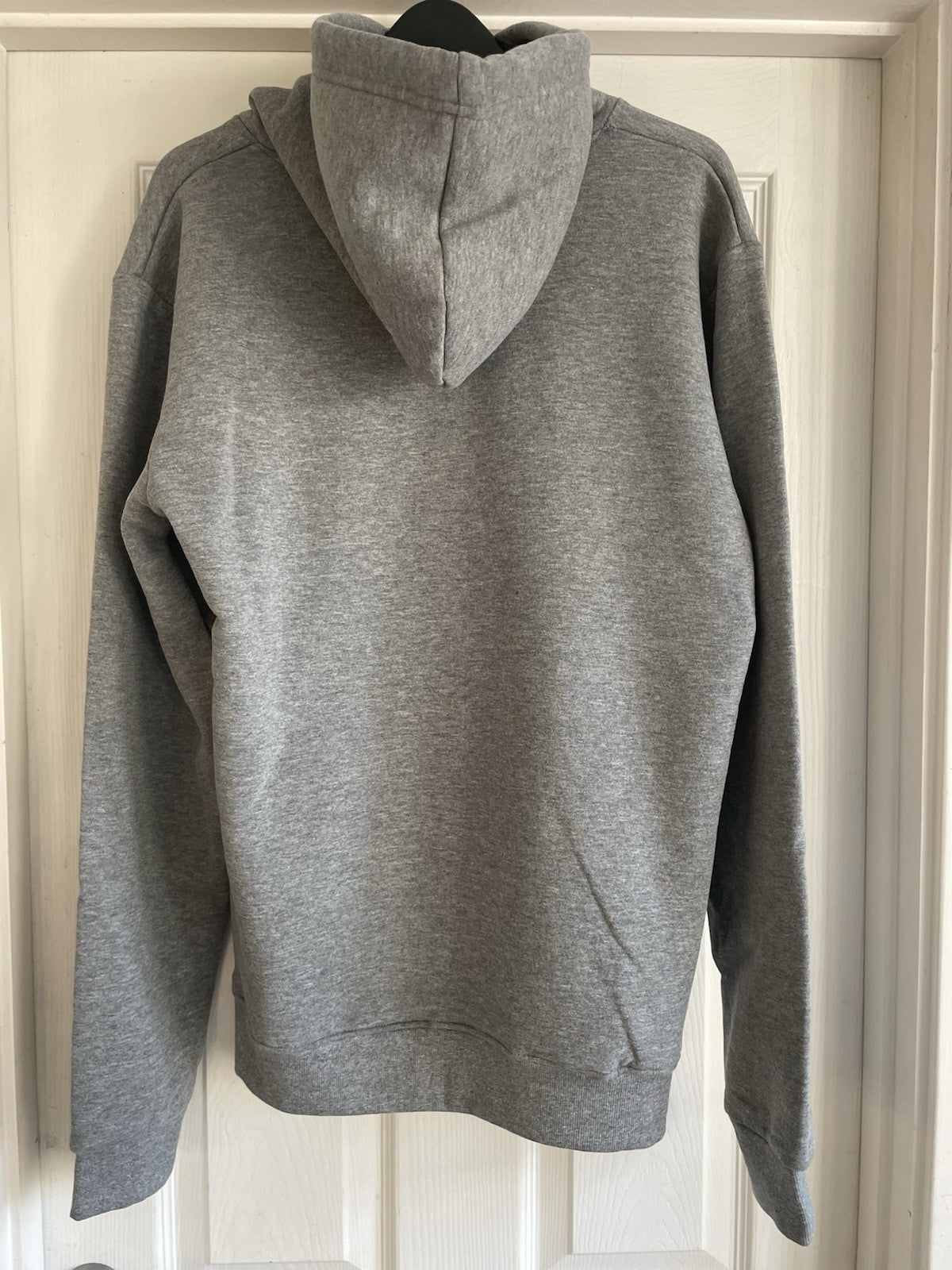 Jack & Jones Mens Grey Hooded Sweatshirt Hoodie Pullover Top Size M3