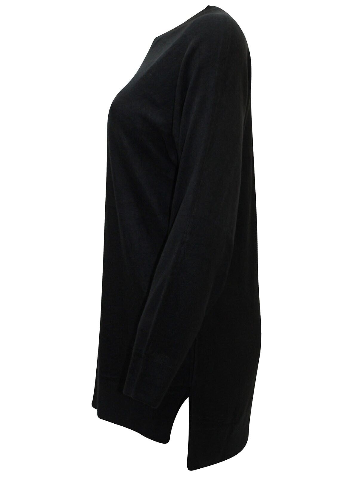 Curve Black Front Seam Detail Knitted Jumper Sizes 14/16 18/20 22/24 26/28 30/32