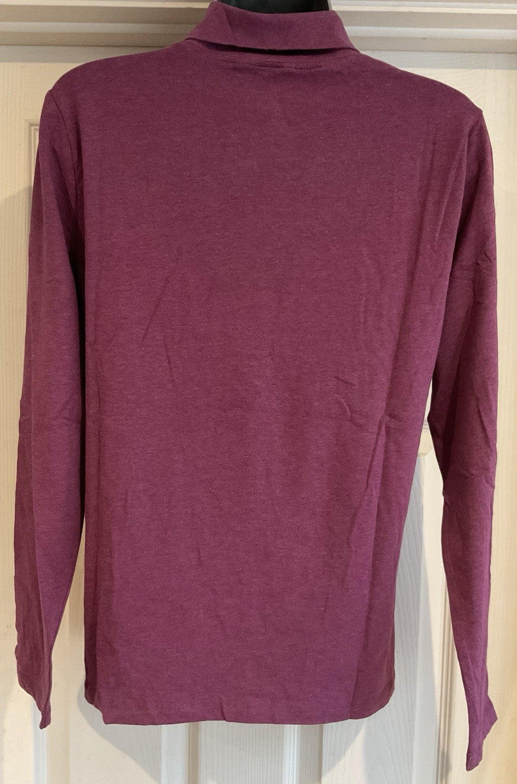 EX Seasalt Purple Landing Top Roll Neck Long Sleeve Size 143