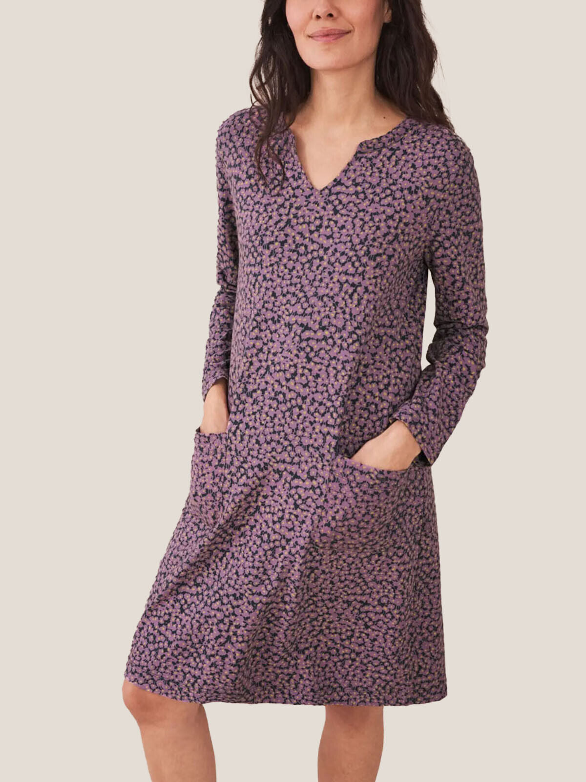 EX WHITE STUFF Pink Bea Fairtrade Dress in Sizes 8, 10, 12, 14, 16, 18 RRP £59