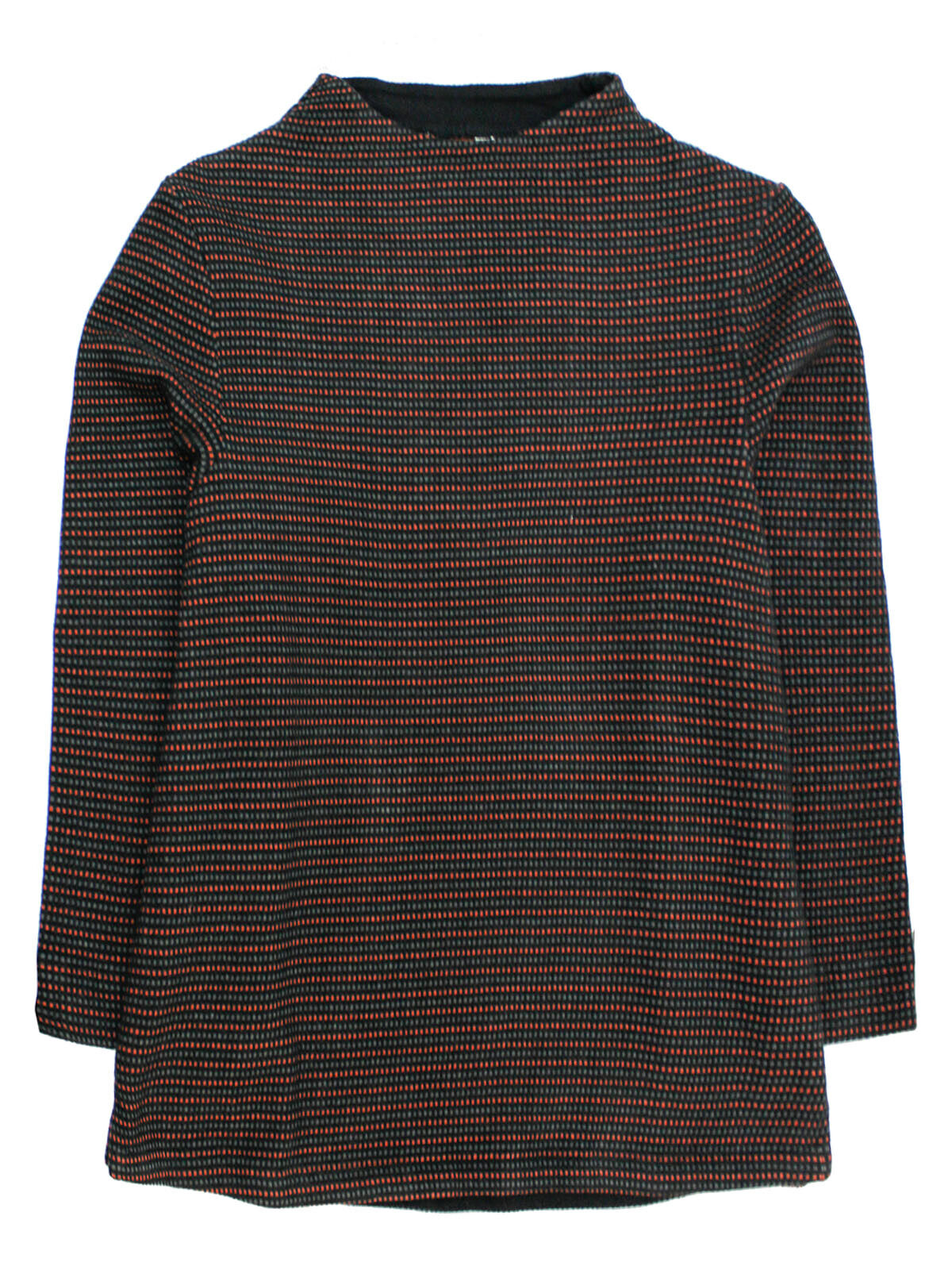 EX Seasalt Multi Stylistic Jacquard Sweatshirt Top Drop Stone Onyx 14-28 RRP £55