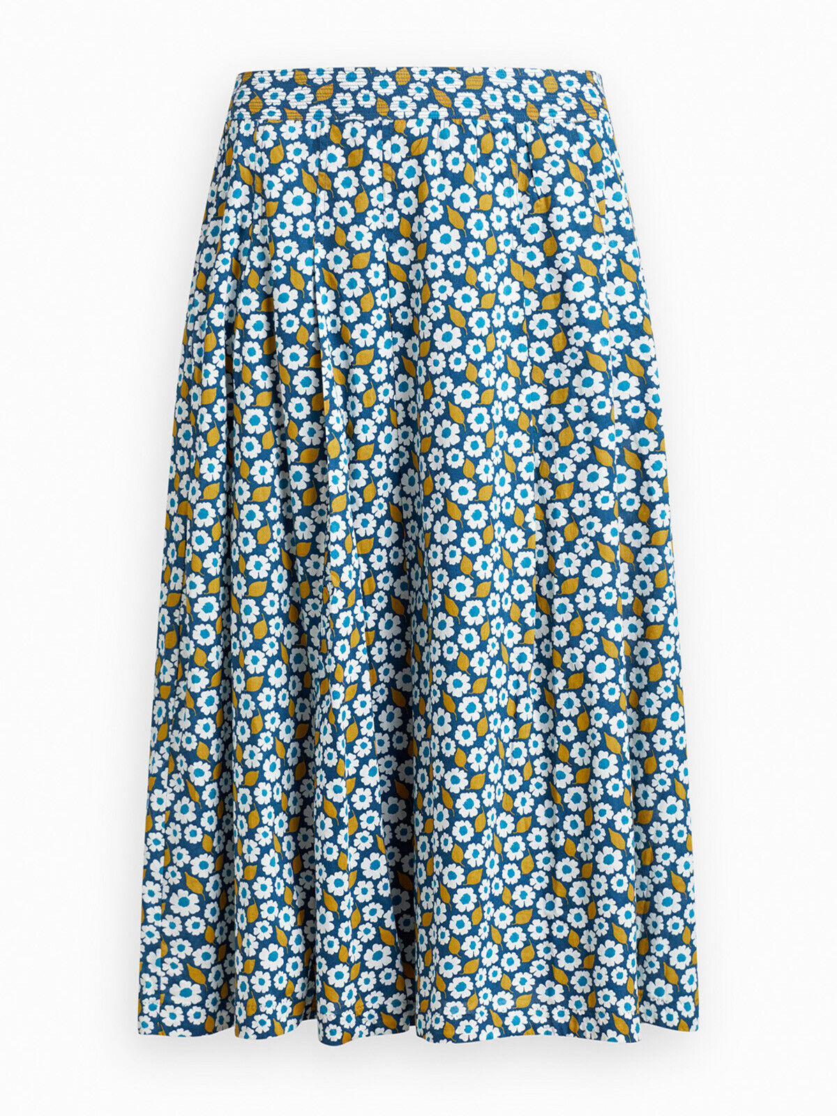 EX SEASALT Blue Swatch Floral Light Squid Sea Mist Skirt 12, 14, 18 RRP £60
