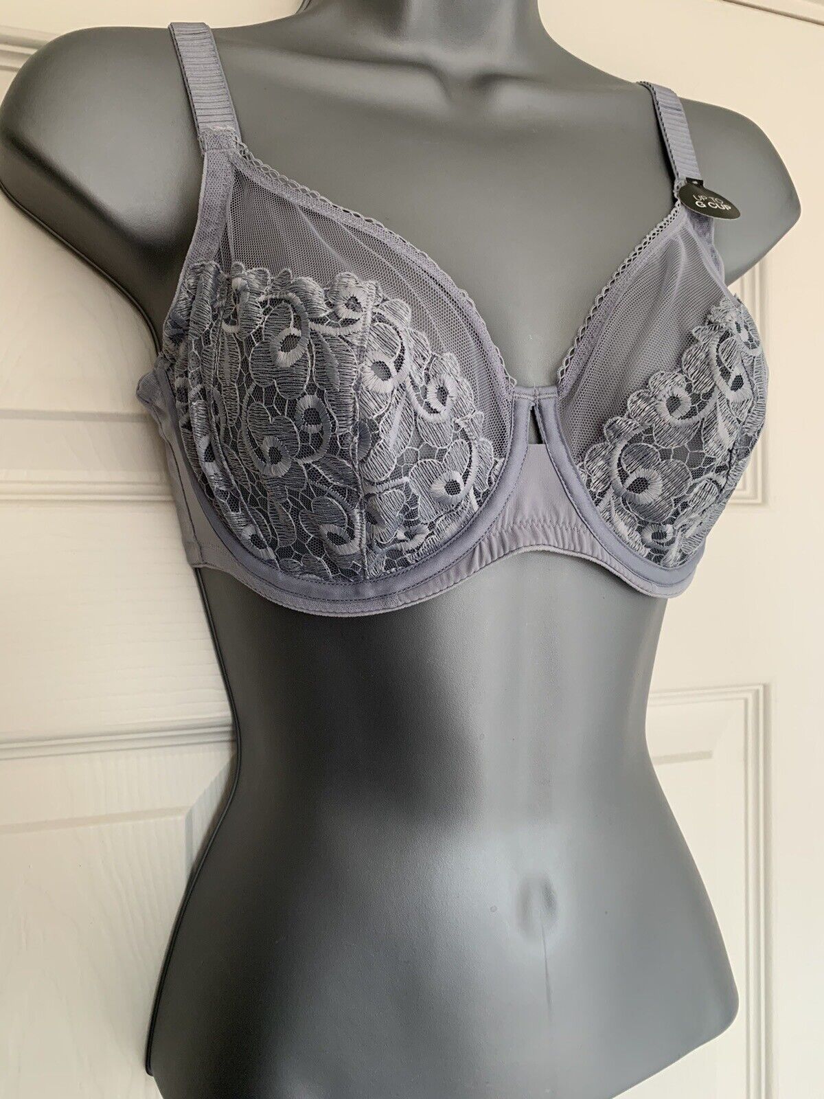 EX M*S Platinum Lace Underwired Full Cup Bra Size 32DD, 36E, 40DD, 40E, 40F, 40G