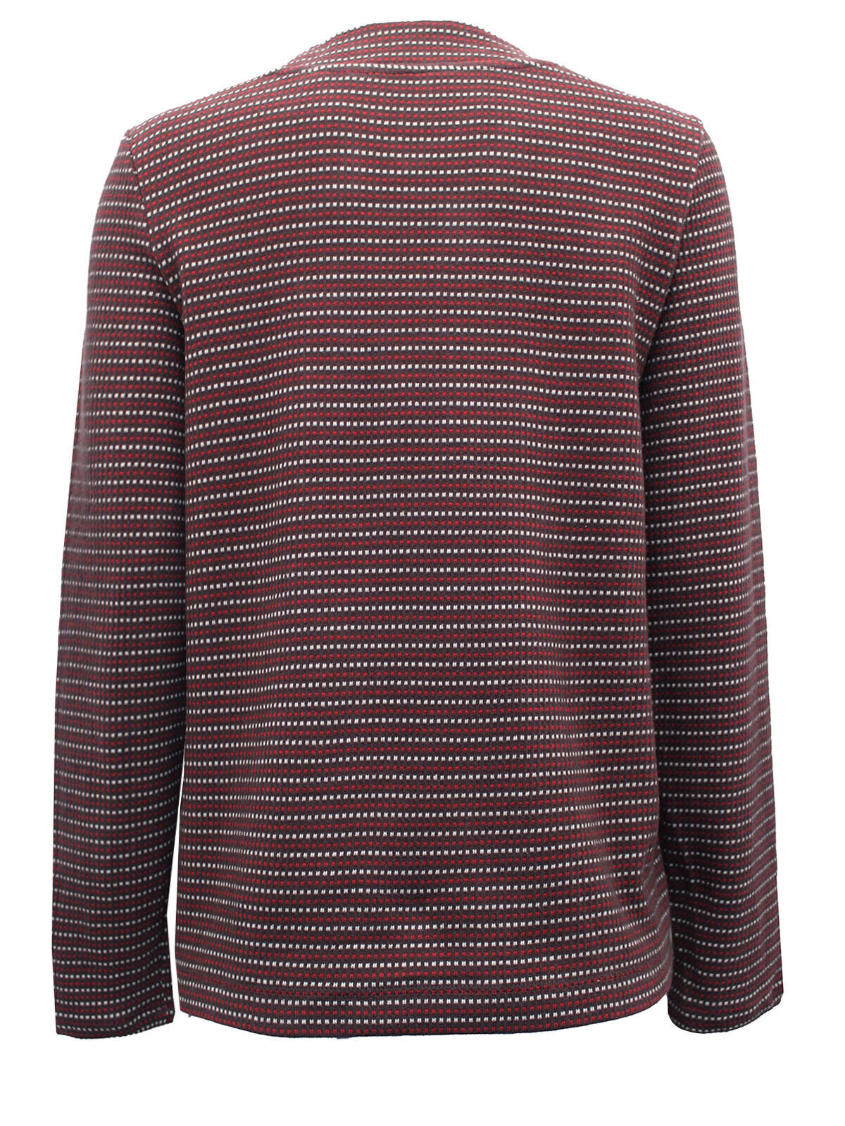 EX Seasalt Claret Stripe Cotton Woodlark Top Sizes 10, 12, 14, 16, 20, 22, 26/28