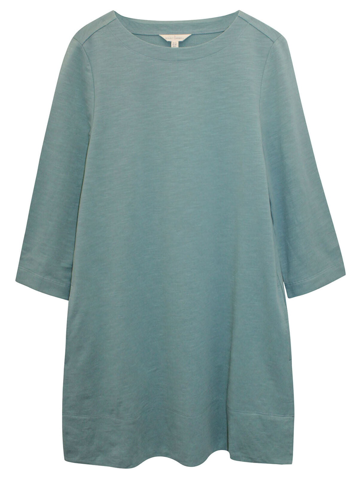 EX Seasalt Green Sardine Leaping A-Line Sweatshirt Tunic 10 14 16 20 22 24 RRP60