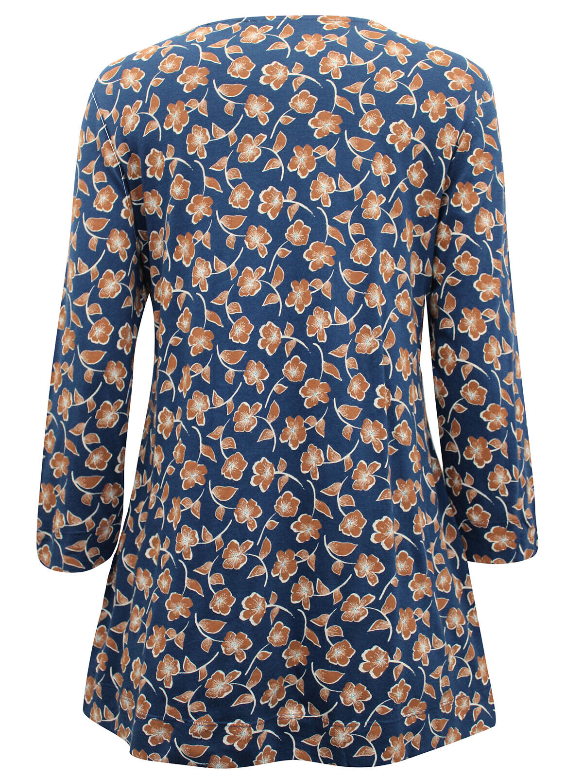 EX Seasalt Navy Ripple Floral Rain Drawing Book Top 14, 16, 18, 22 RRP £42.95