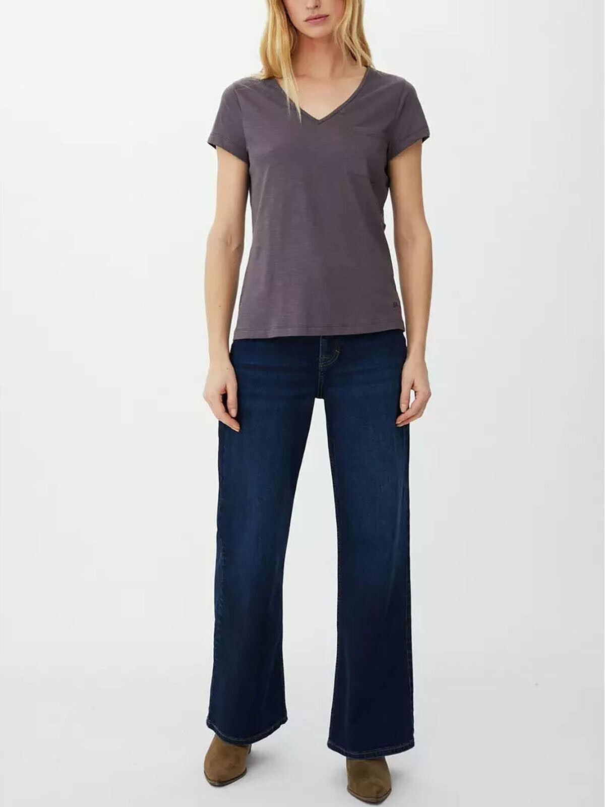 Mantaray Charcoal Pure Cotton Pocket T-Shirt in Sizes 14 or 16