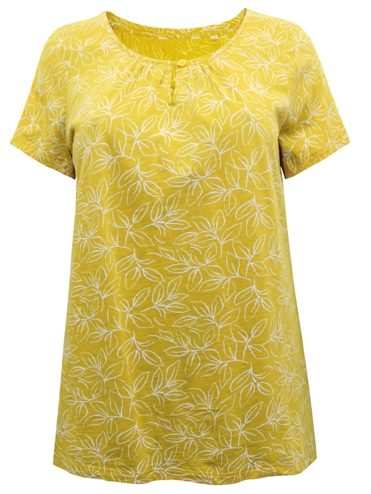 EX Seasalt Yellow Decorative Arts Top in Sizes 10, 12, 14, 16, 18, 24 SECONDS