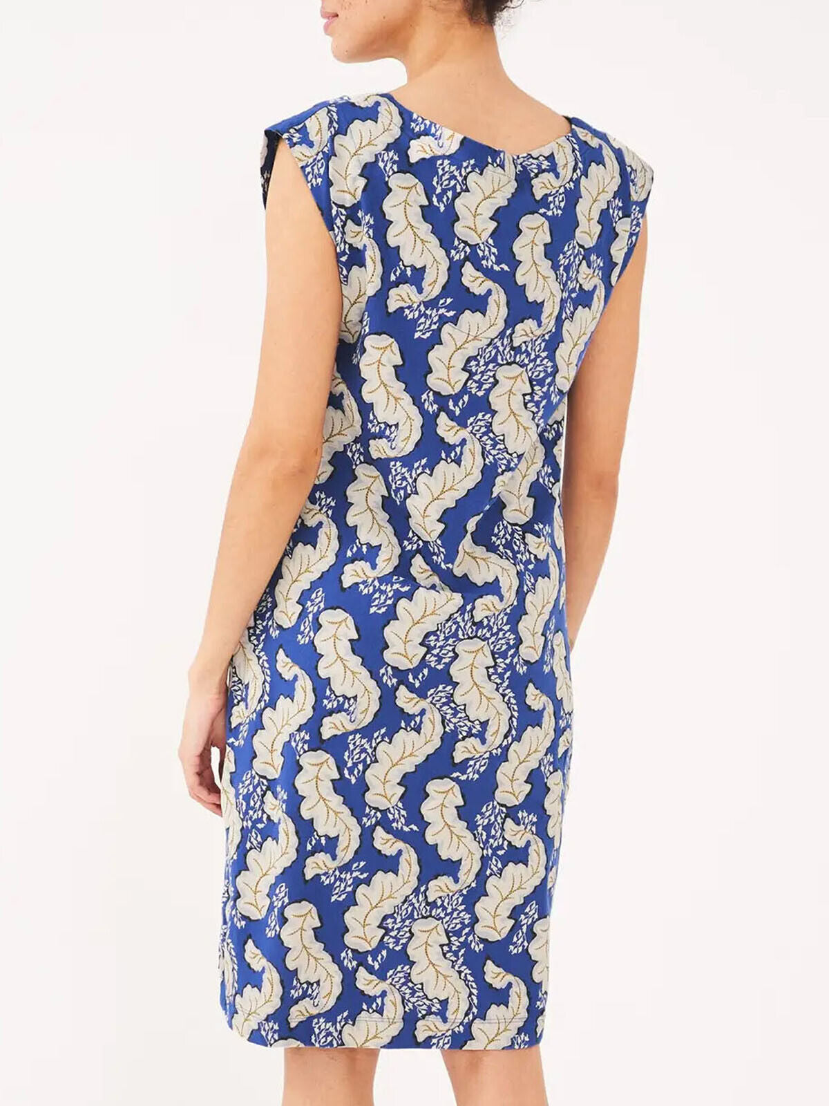 EX WHITE STUFF Blue Lena Fairtrade Dress Sizes 6, 8, 10, 12, 14, 18 RRP £55