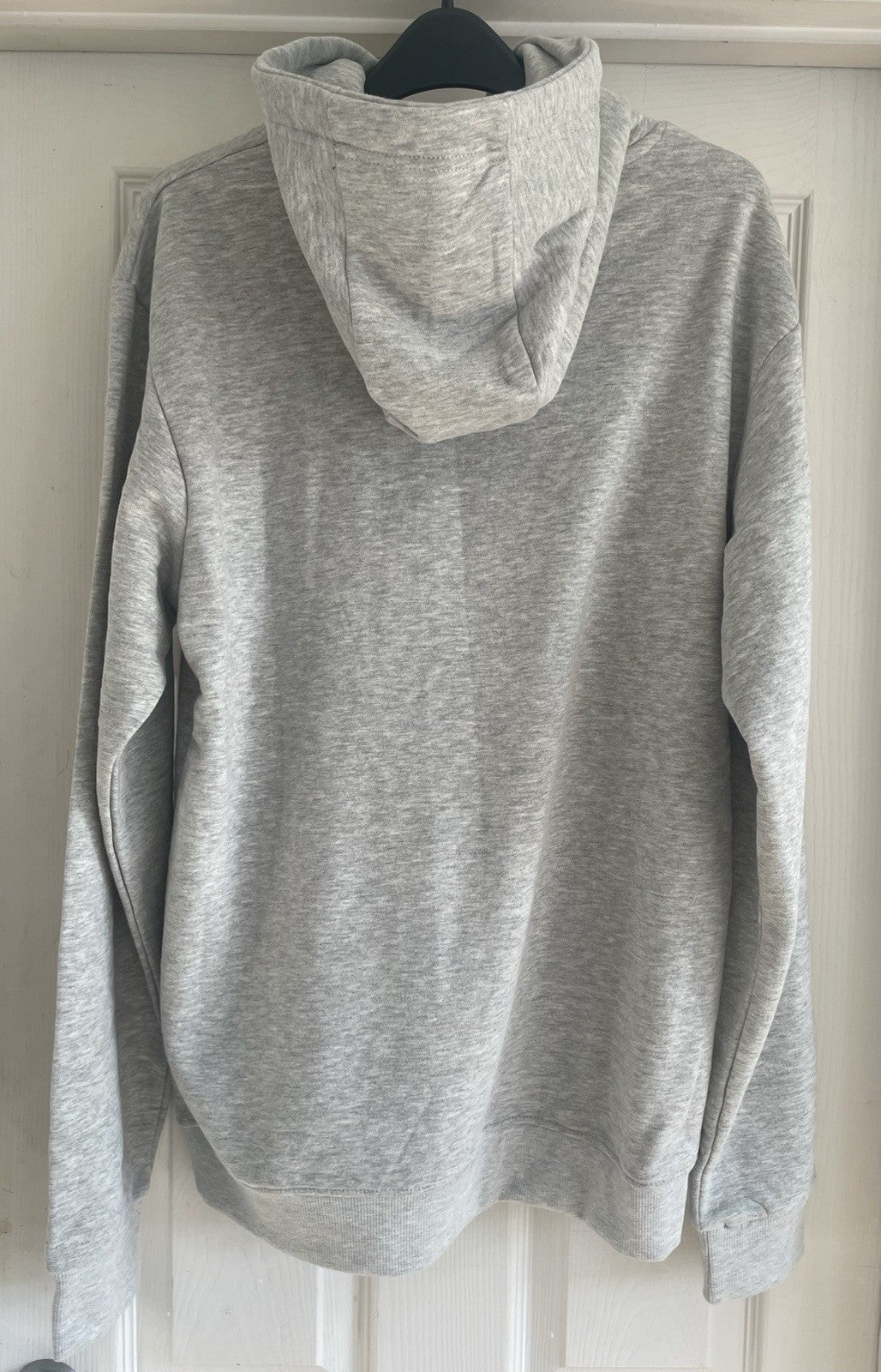 Jack & Jones Mens Light Grey Hooded Sweatshirt Hoodie Pullover Top Size L3