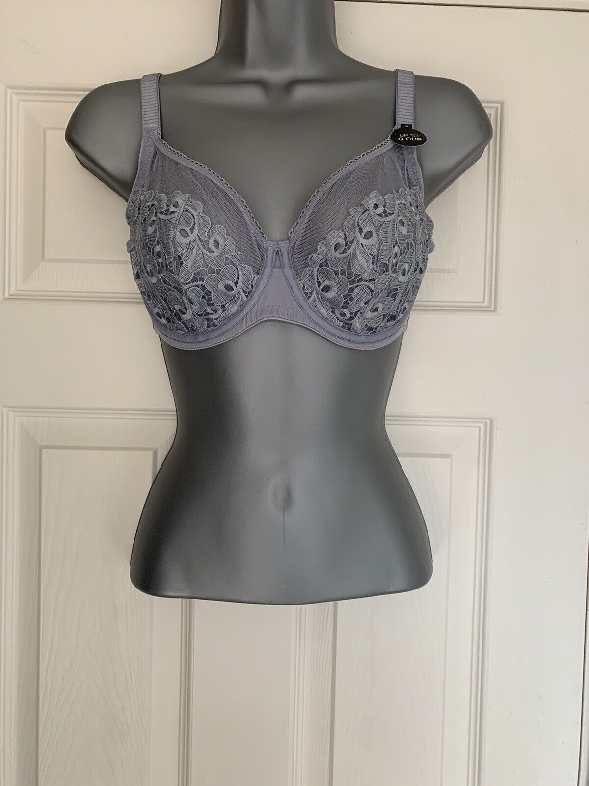 EX M*S Platinum Lace Underwired Full Cup Bra Size 32DD, 36E, 40DD, 40E, 40F, 40G
