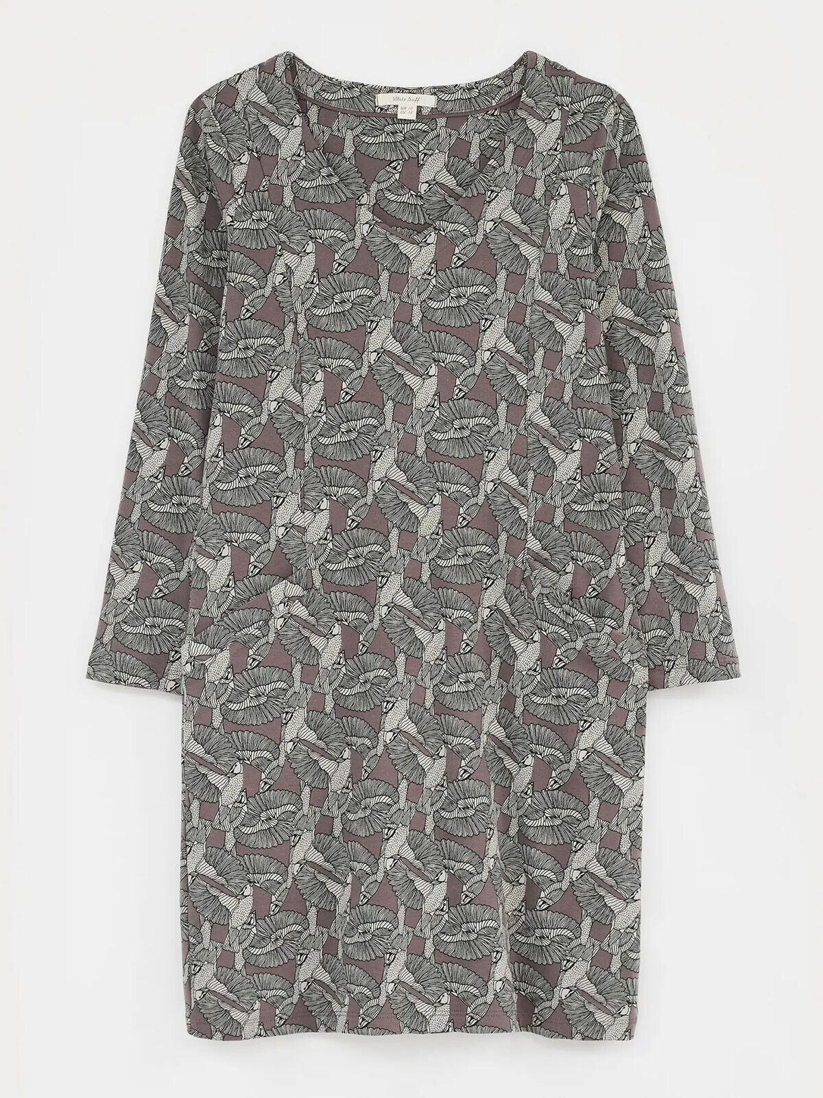 EX White Stuff Brown Multi Sail Away Dress in Sizes 8, 10, 12, 16 RRP £55