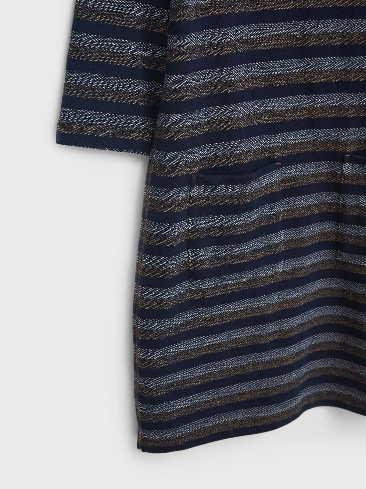 EX White Stuff Navy Sasha Stripe Shift Dress in Sizes 10, 12, 14, 16, 18 RRP £65
