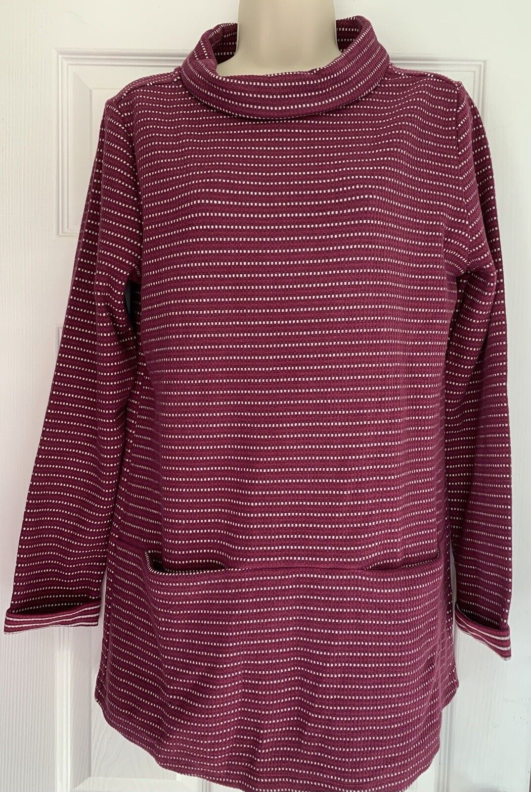EX Seasalt Burgundy Mawgan Porth Tunic 8 10 12 14 18 20 24 26/28 RRP £65.95