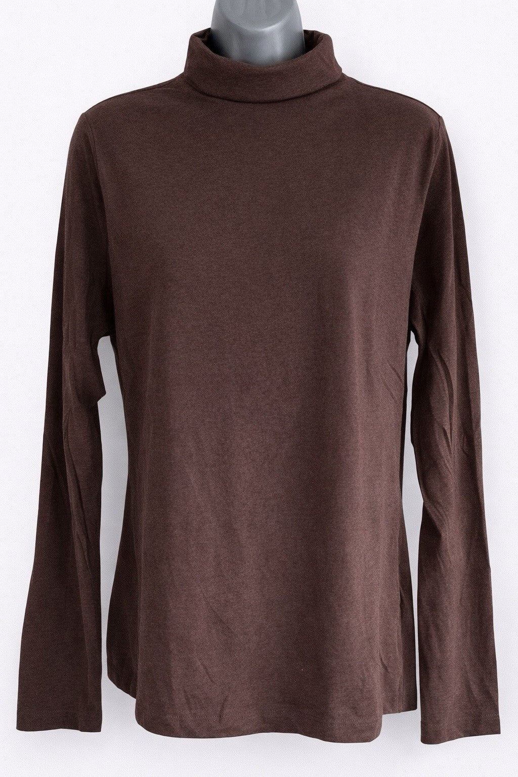 EX Seasalt Brown Landing Top Roll Neck Long Sleeve Size 120