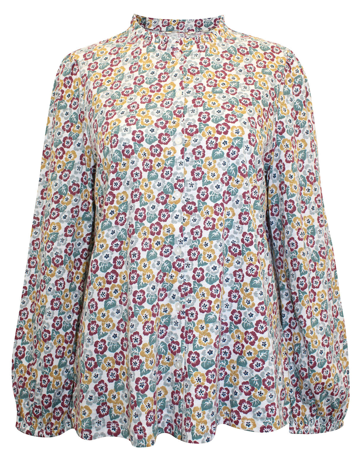 EX Seasalt Multi Helford River Jersey Shirt Jeannie&