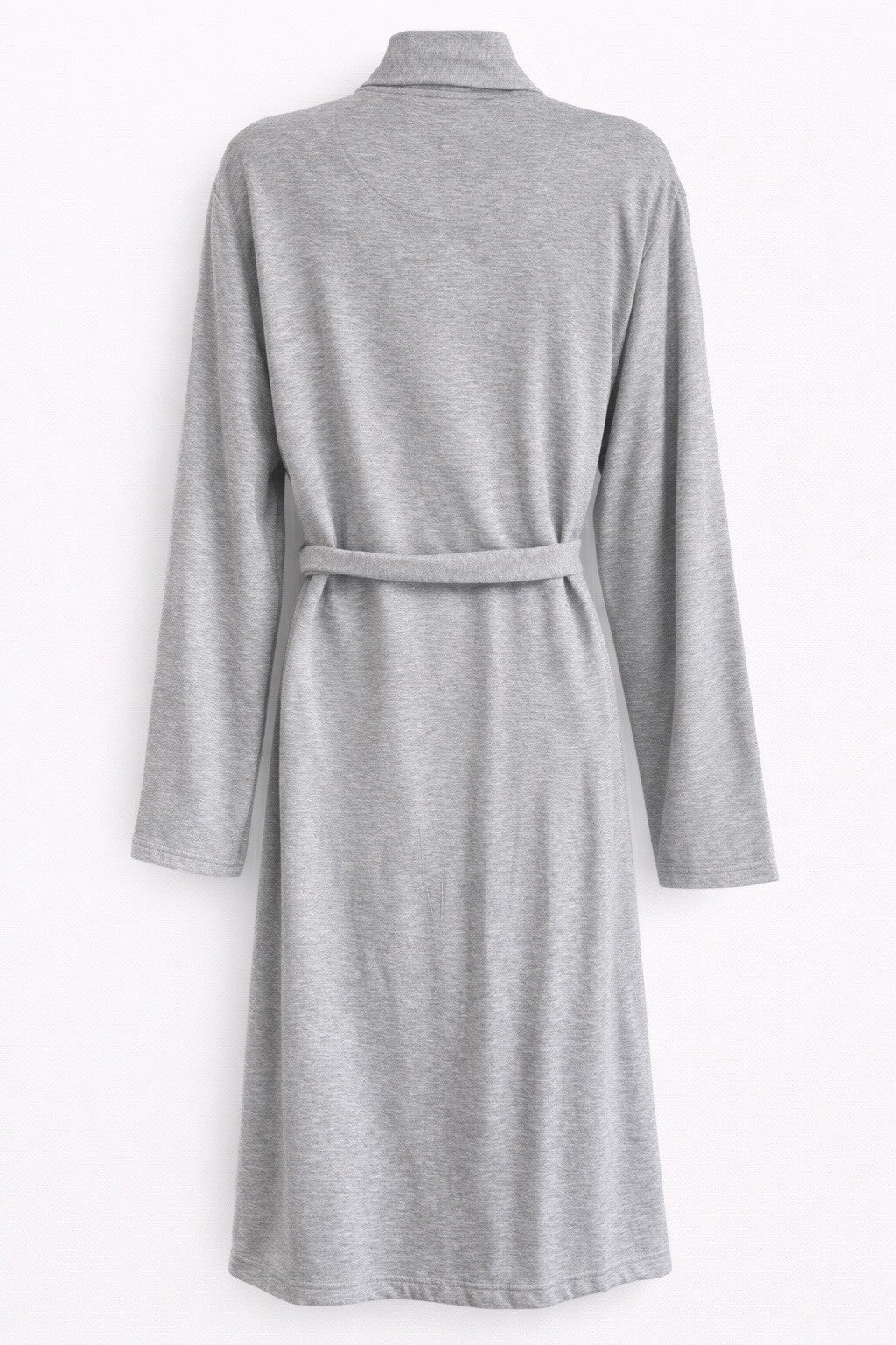 Weird Fish Belted Dressing Gown Pearl Grey Pockets Size 121