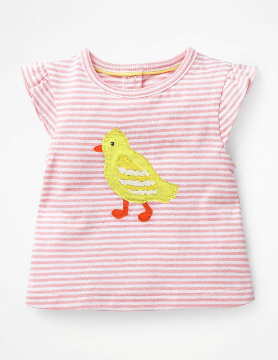 Ex Mini Boden Summer Appliqué T-Shirt  Chick 0-3, 3-6, 12-18 Months