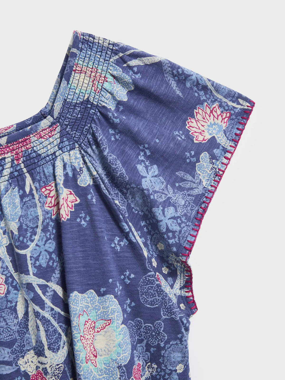 EX White Stuff Blue Lolita Jersey Top in Sizes 10, 12, 14, 16, 18, 20 RRP £39