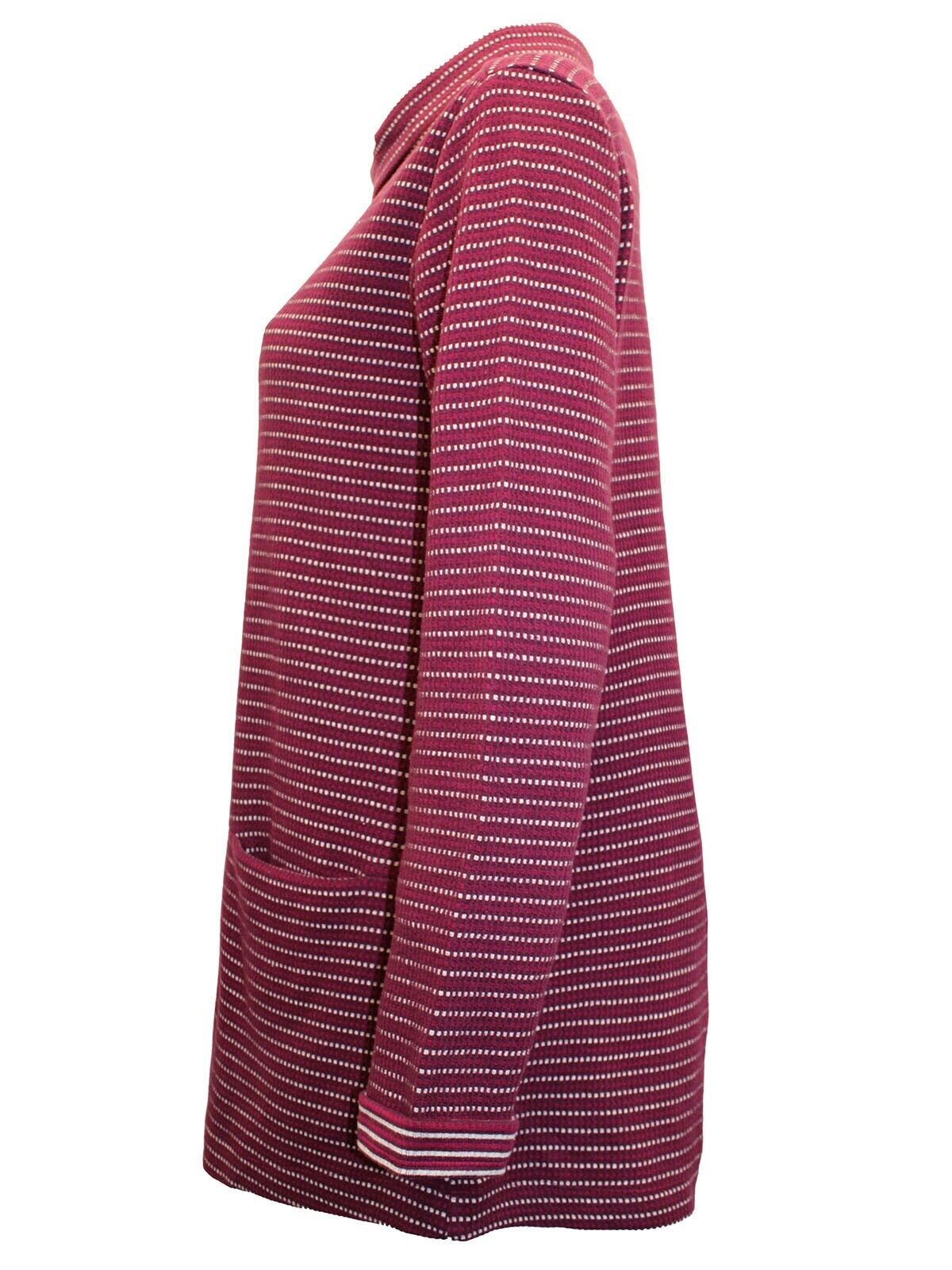 EX Seasalt Burgundy Mawgan Porth Tunic 8 10 12 14 18 20 24 26/28 RRP £65.95