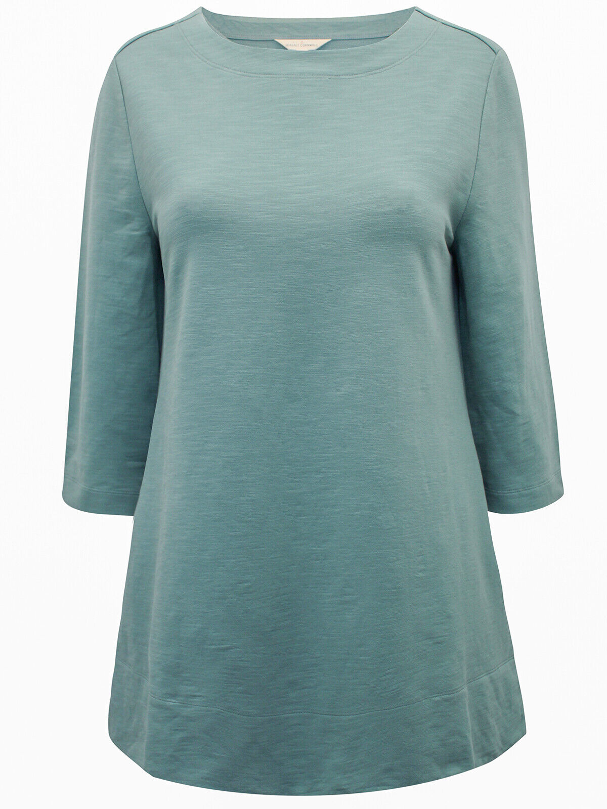 EX Seasalt Green Sardine Leaping A-Line Sweatshirt Tunic 10 14 16 20 22 24 RRP60