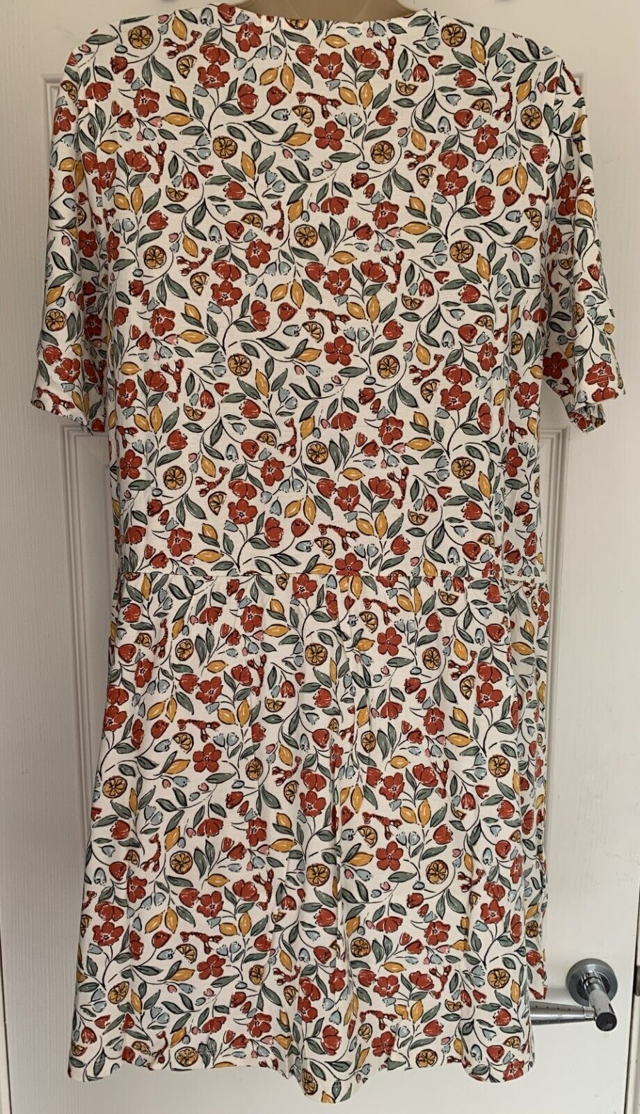 EX Seasalt Ivory Saffron Rise Short Sleeve Tunic 10 12 14 18 20 22 24 26/28