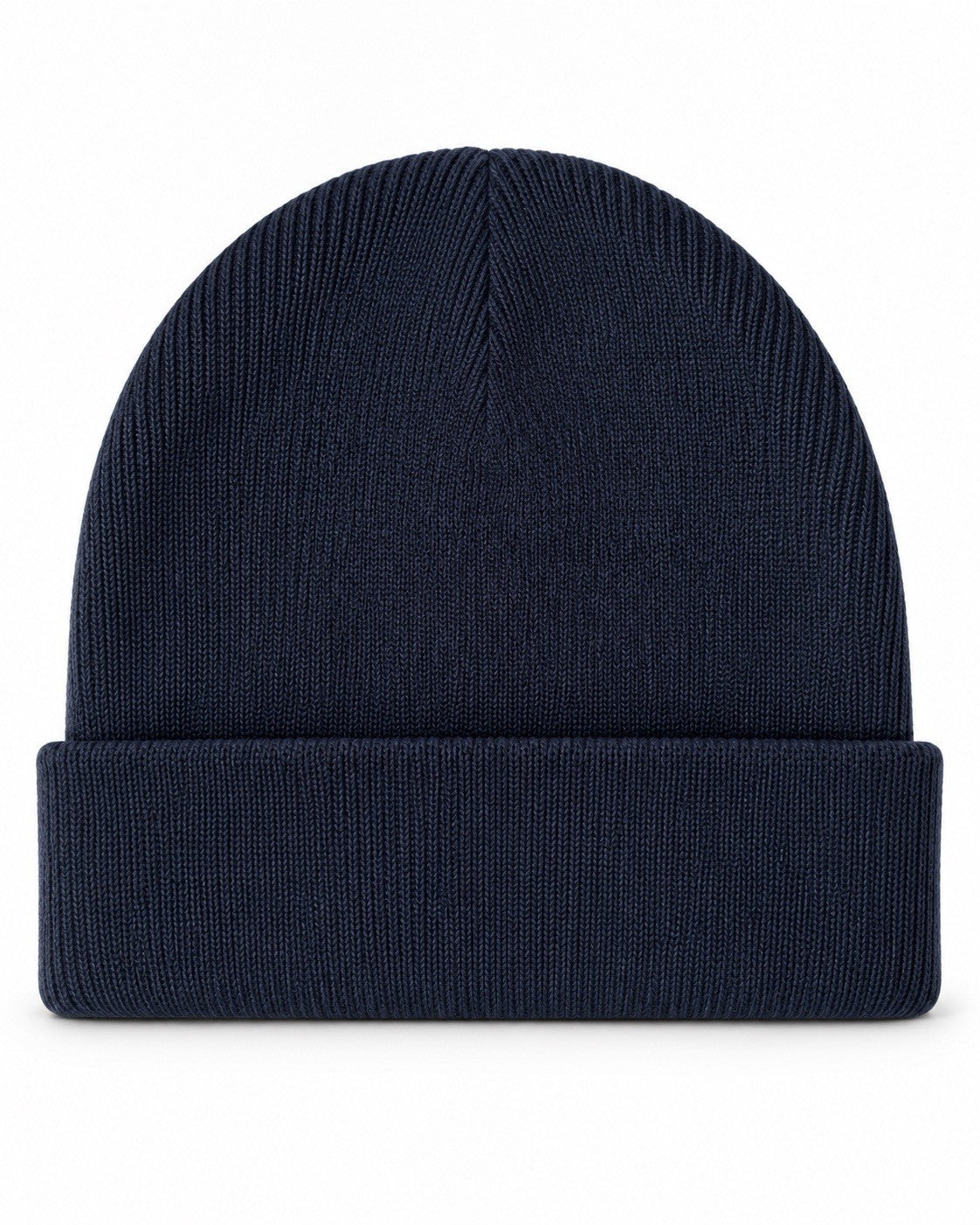 Carhartt Navy Beanie Hat Brown Acrylic Rib Knit Workwear Watch Cap Unisex1