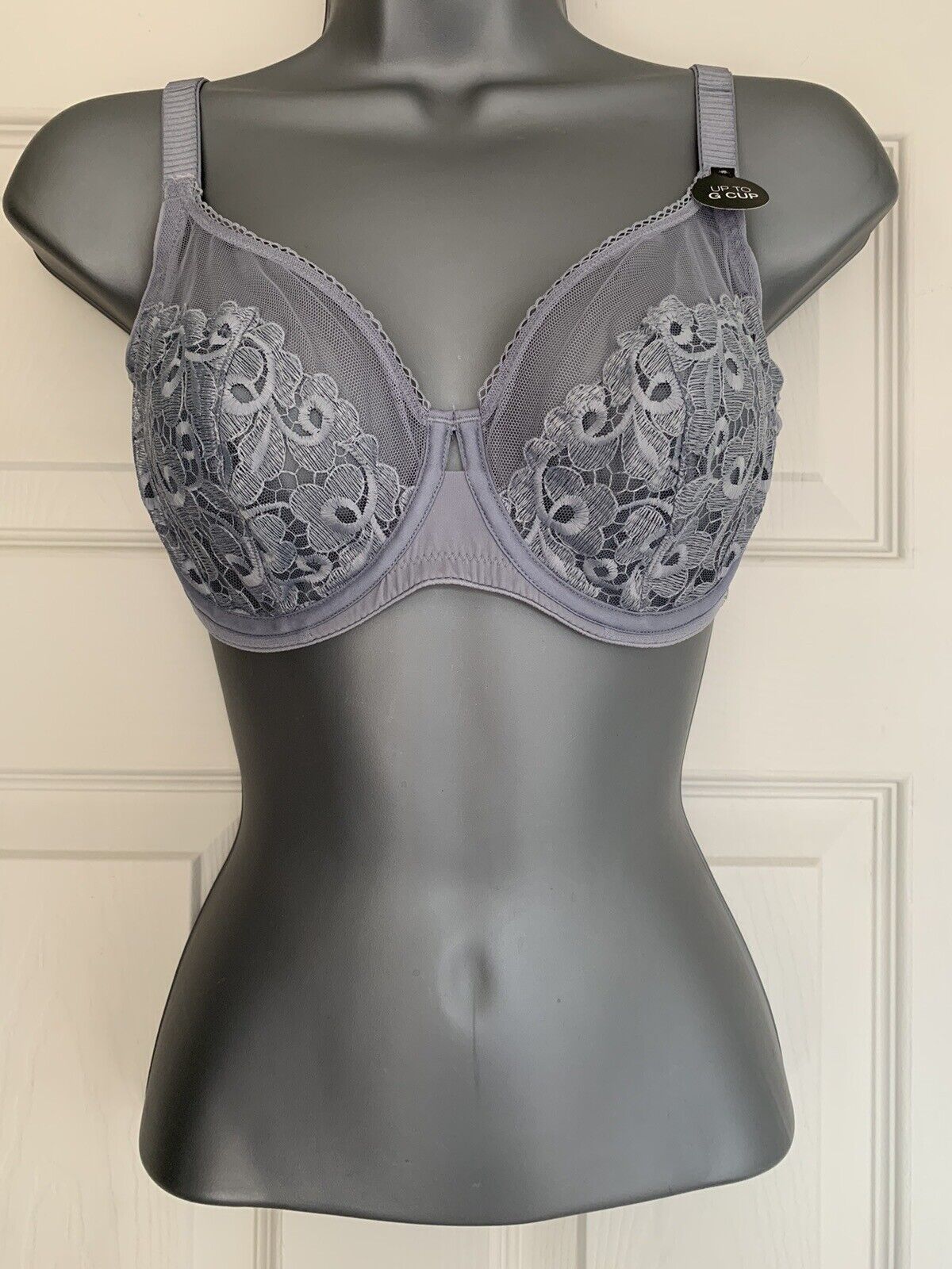 EX M*S Platinum Lace Underwired Full Cup Bra Size 32DD, 36E, 40DD, 40E, 40F, 40G