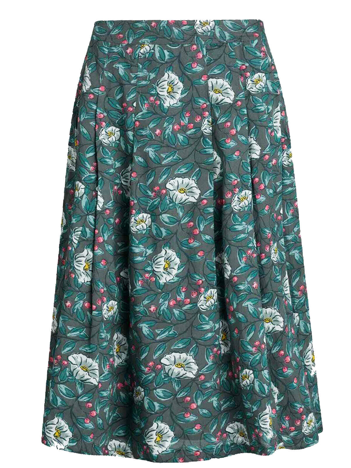 EX SEASALT Grey Tile Painting Stormcloud Sea Mist Skirt 10, 12, 16, 20 RRP £60