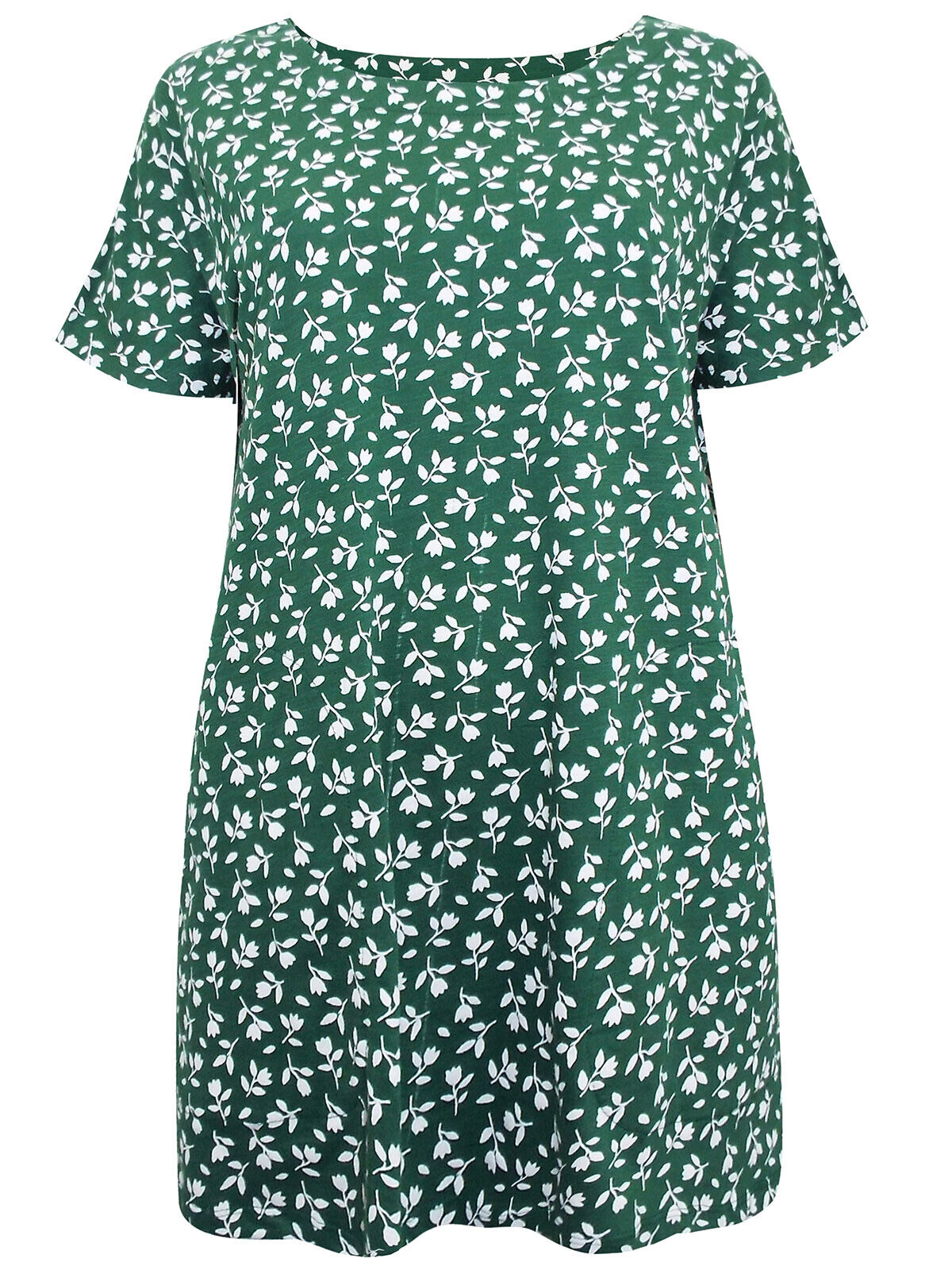 EX SEASALT Green Tulip Cuttings Dark Forage Ocean Gaze Tunic Sizes 10-18 RRP £45