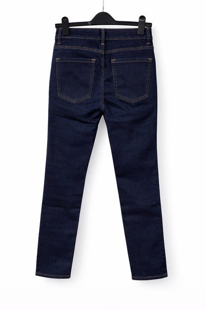 EX M*S The Lily Slim Dark Navy Denim Jeans Size 10 X Short1