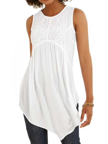 Joe Browns White Summer Essentials Tunic in Sizes 12, 14, 16, 18