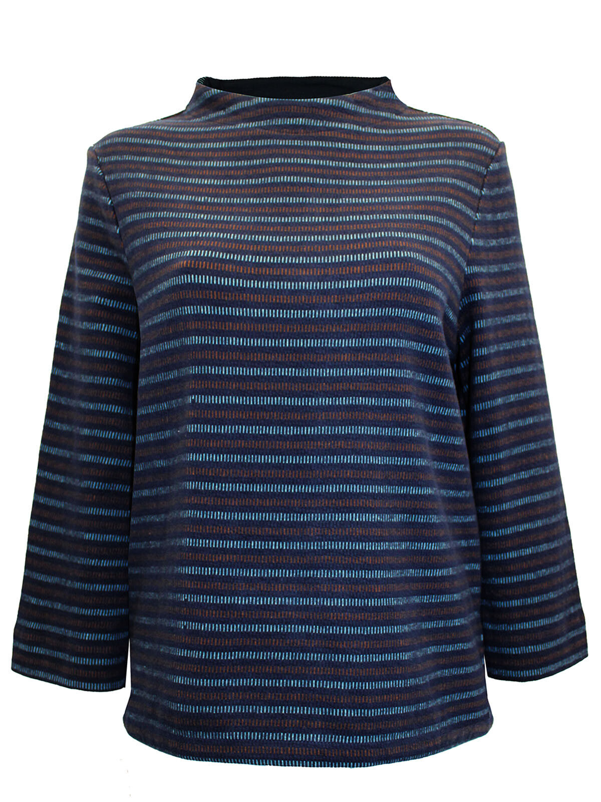 EX Seasalt Navy Bramble Bank Quay Toffee Stylistic Top Sizes RRP £55