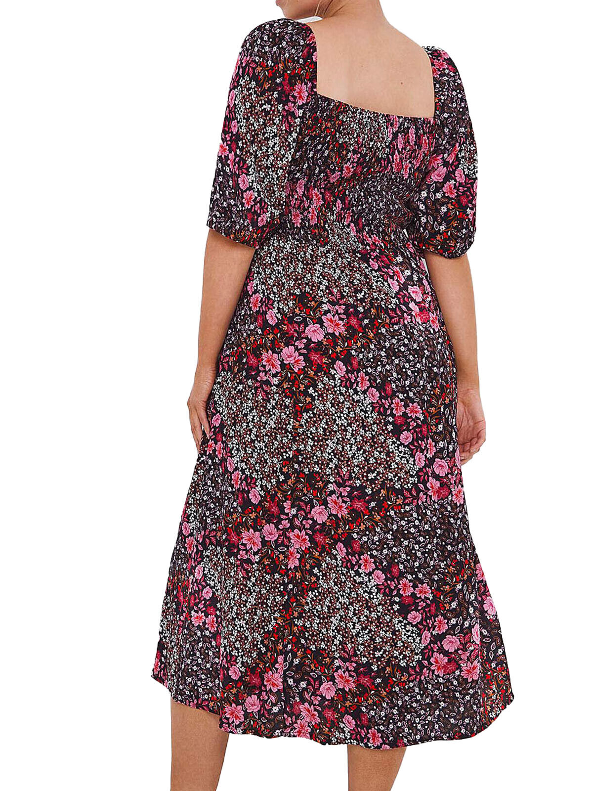 Joe Browns Shirred Floral &amp; Paisley Midi Dress in Sizes 16 or 18 RRP £55