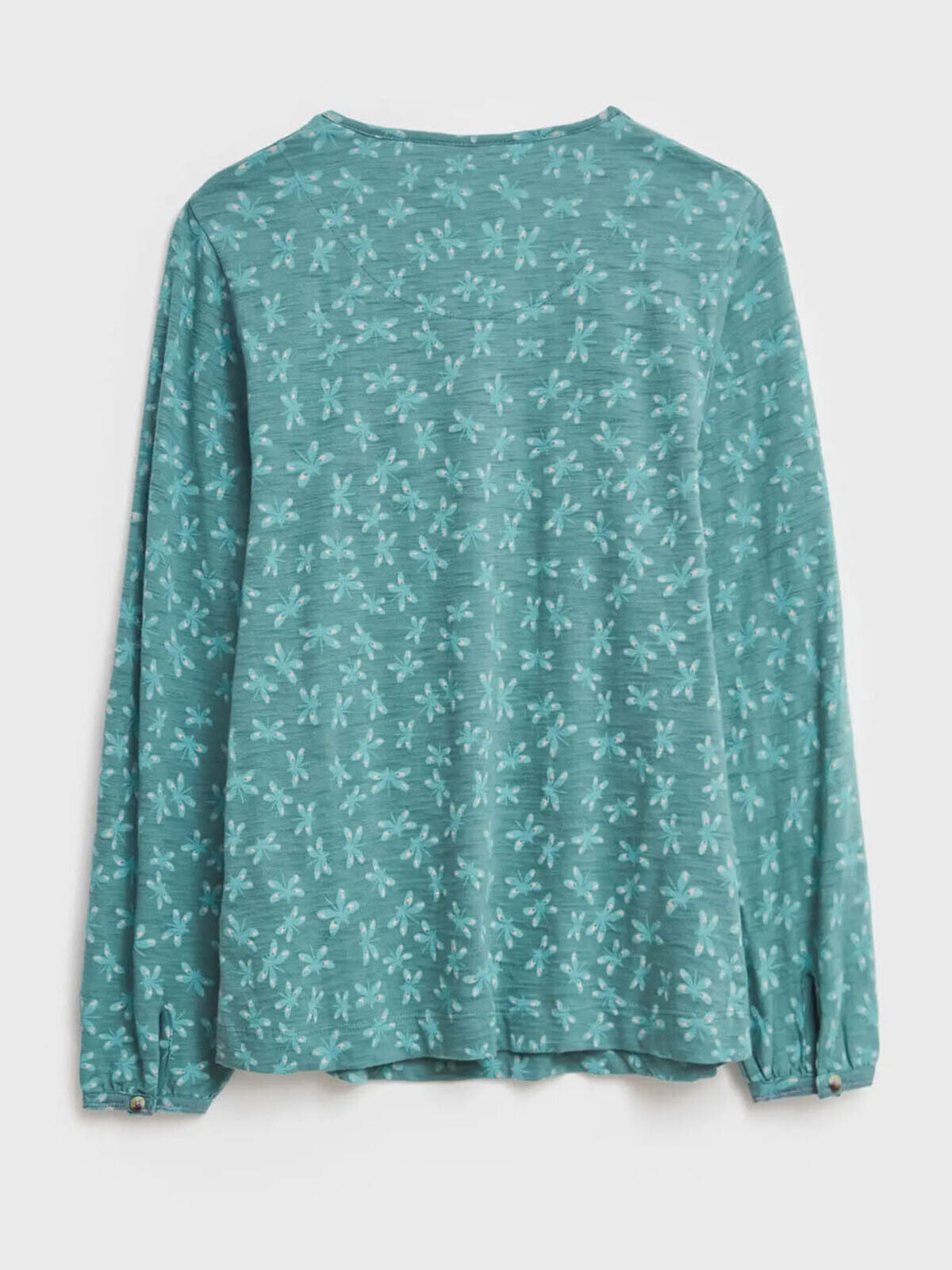 EX White Stuff Jersey Top Bea Teal Floral Sizes 10, 12, 16, 18, 20 RRP £39