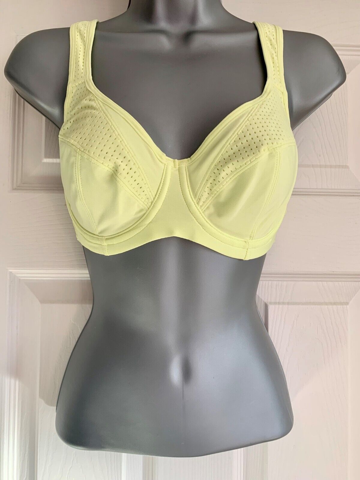 EX M*S Lime High Impact Underwired Sports Bra 34C, 34G, 38A, 40A, 40D, 40H, 42A