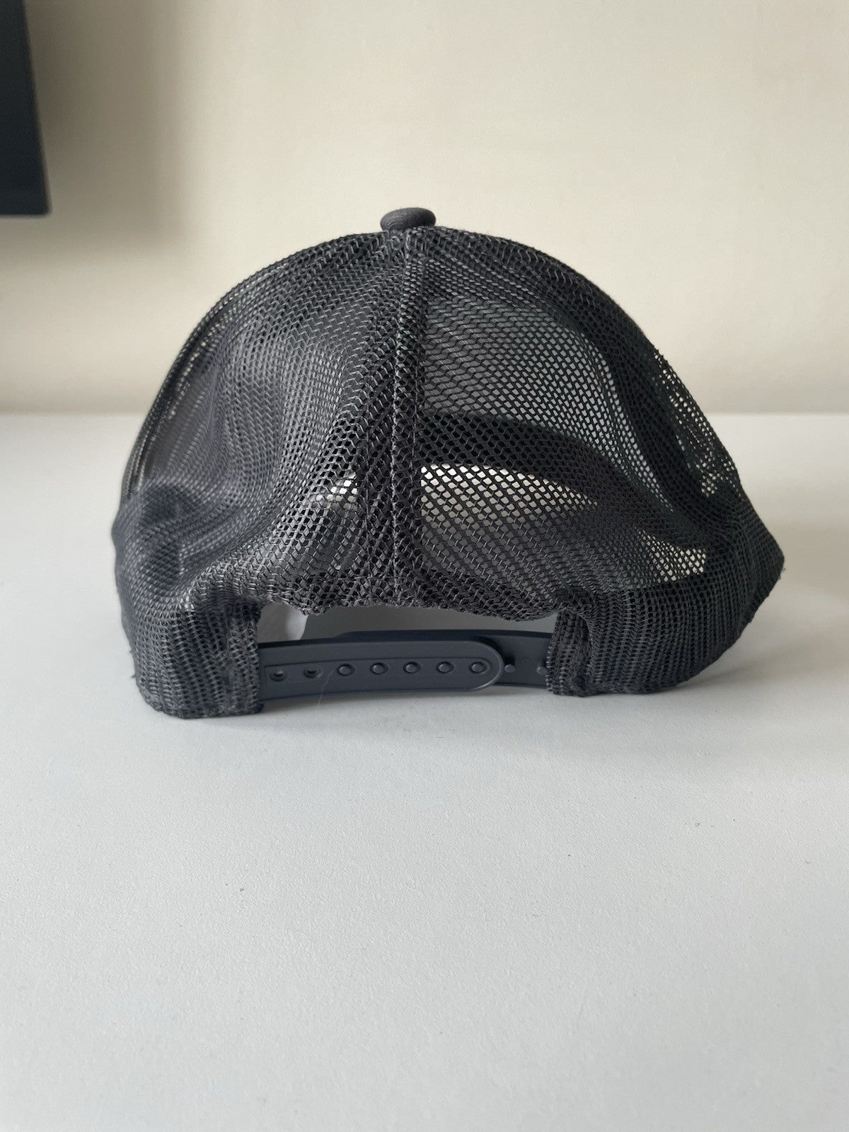 Carhartt Blue/Charcoal Force Canvas Mesh Back Graphic Fish Logo Workwear Cap1