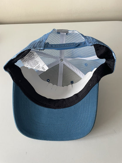 Carhartt Blue Force Canvas Mesh Back Graphic Logo Workwear Cap4