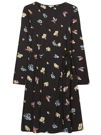 EX Fat Face Black Teri Floral Dress in Sizes 8 or 12 RRP £46