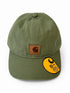 Carhartt Khaki Cotton Cap Odessa Canvas SECONDS0