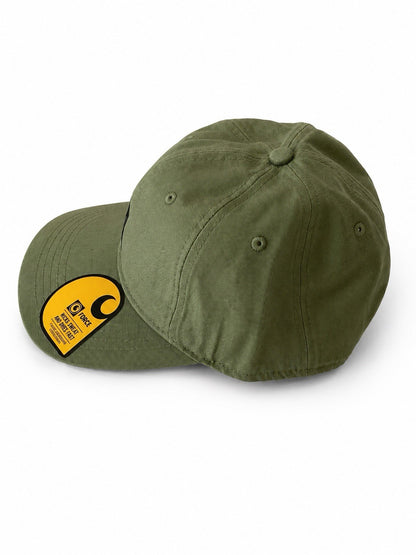 Carhartt Khaki Cotton Cap Odessa Canvas SECONDS1