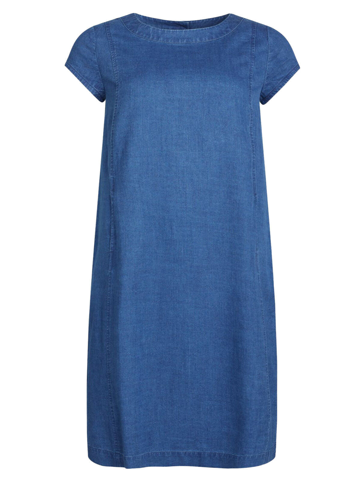 EX SEASALT Dark Indigo Dye Pure Cotton Gilstone Dress Sizes 8, 12, 20 RRP £69.95