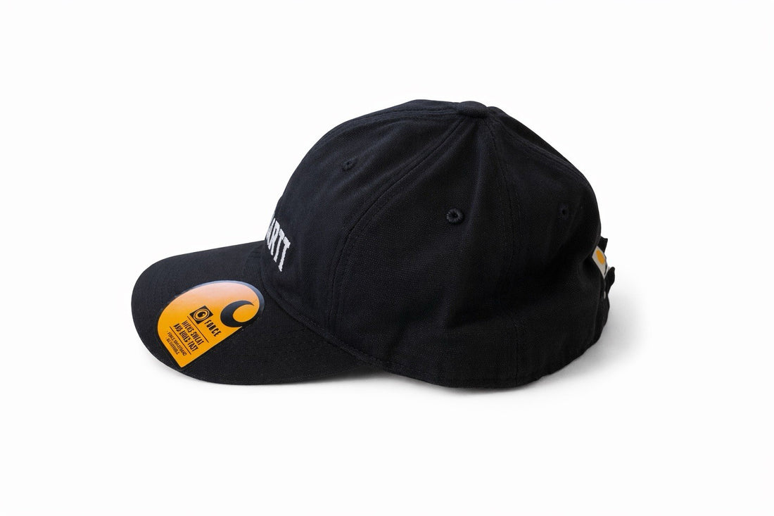 Carhartt Charcoal Black Cotton Cap Odessa Graphic1