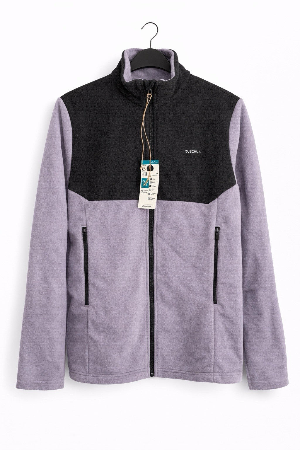 Decathlon Quechua Purple Kids Hiking Fleece Jacket 12-13 Years0